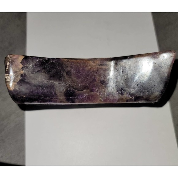 Chevron Amethyst Moon Dish - Picture 6 of 6